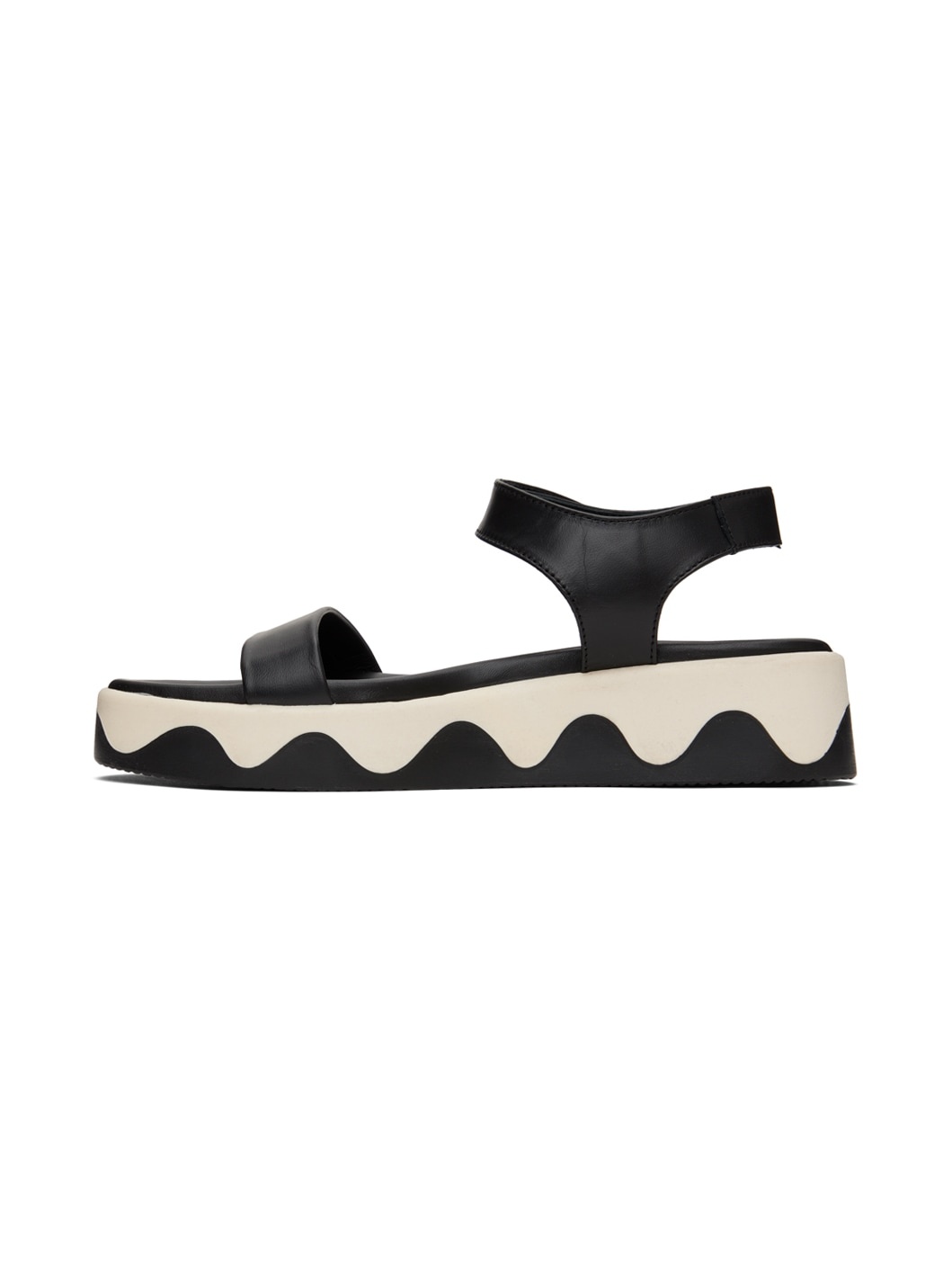 Black Salamina Sandals - 3