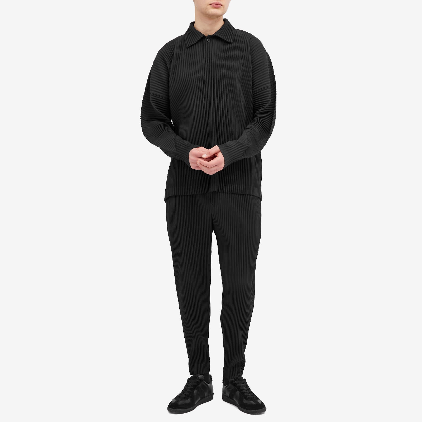 Homme Plissé Issey Miyake Pleated Tapered Trousers - 4