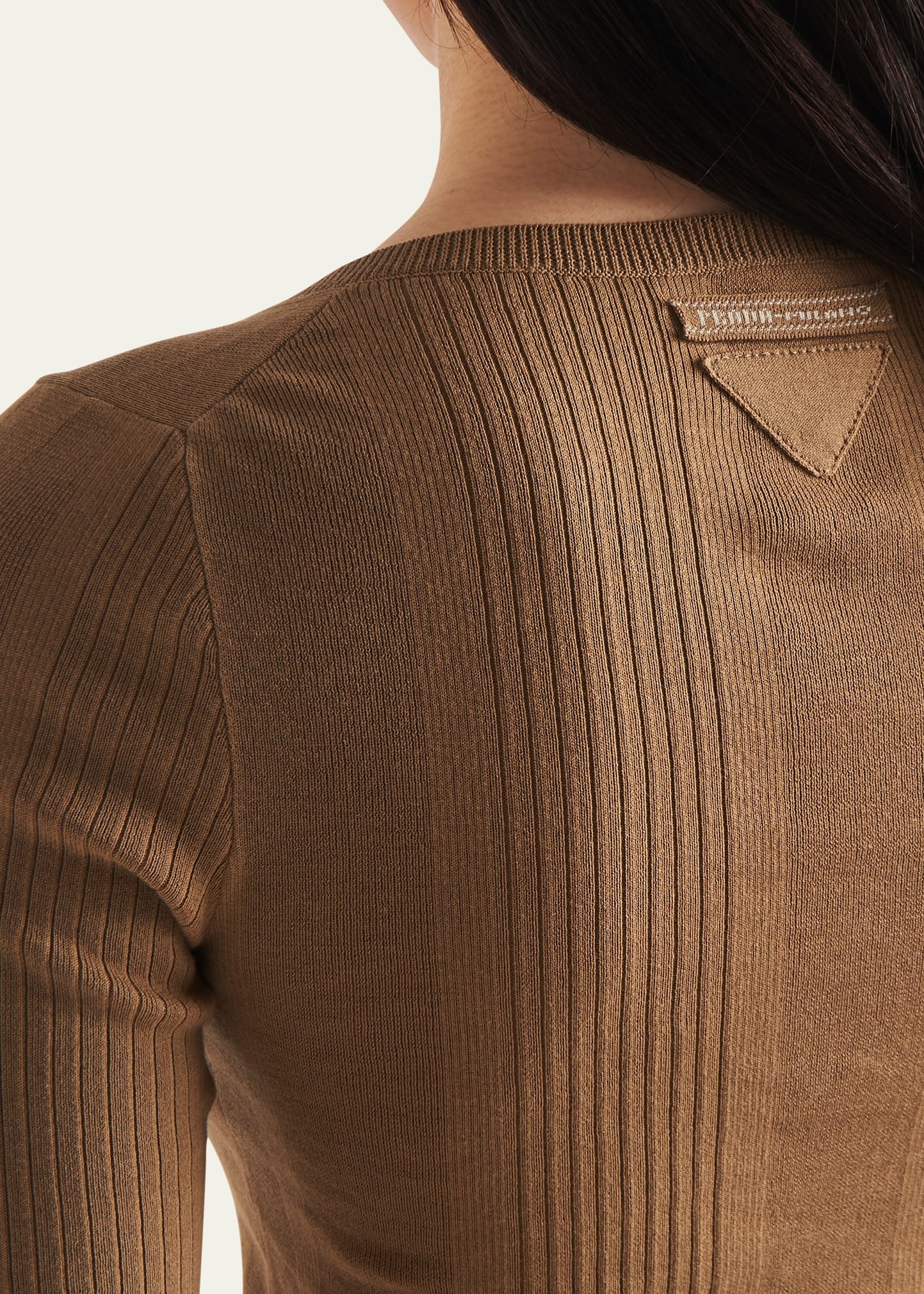 Slim Cotton Knit Shirt - 4
