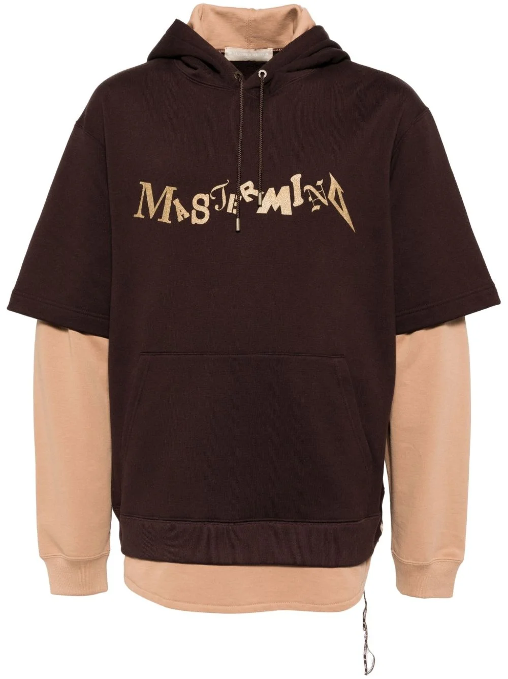 logo-print hoodie - 1