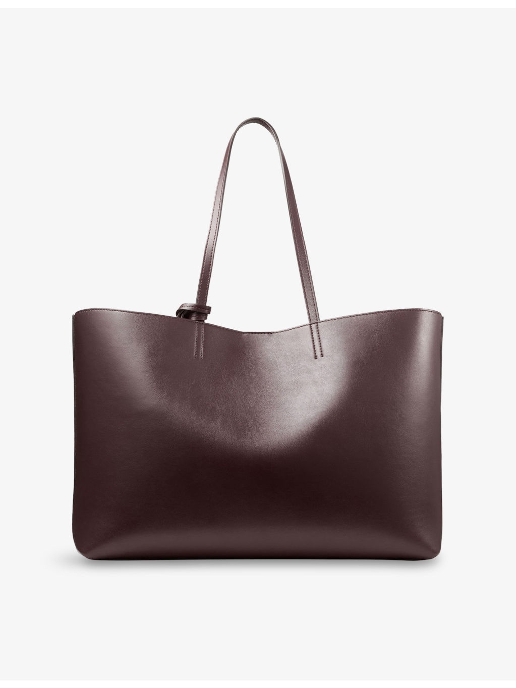 Nine2Five East-West Leather Tote Bag - 3