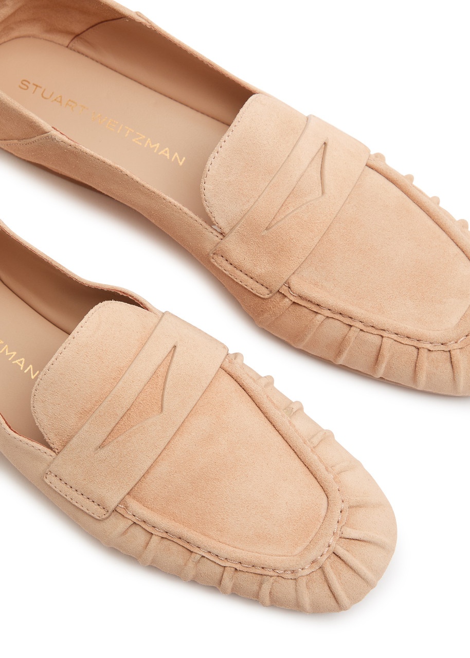 Stuart Weitzman Brooks Suede Loafers - 3