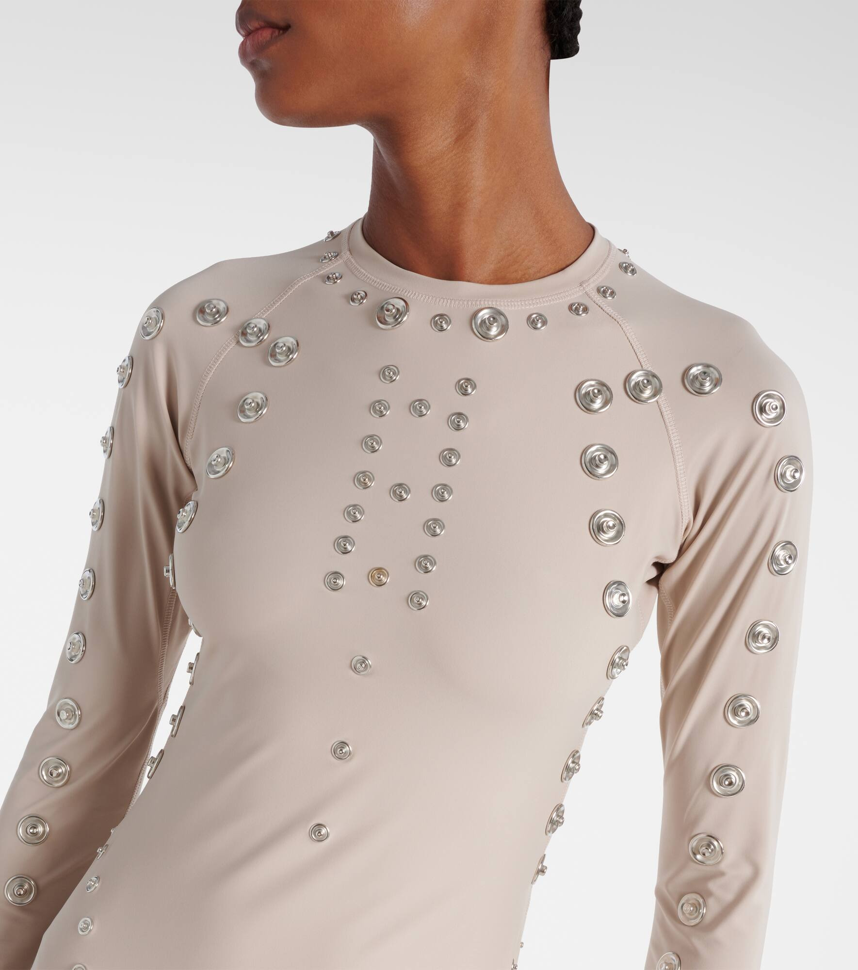 Embellished midi dress - 4