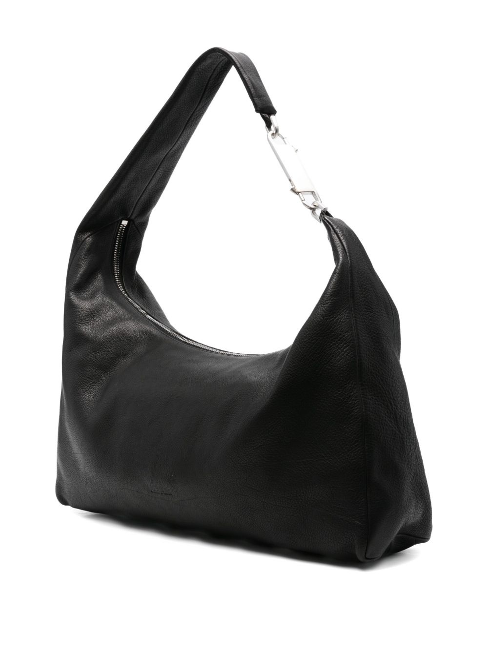 Gemini zip-fastening leather shoulder bag - 3
