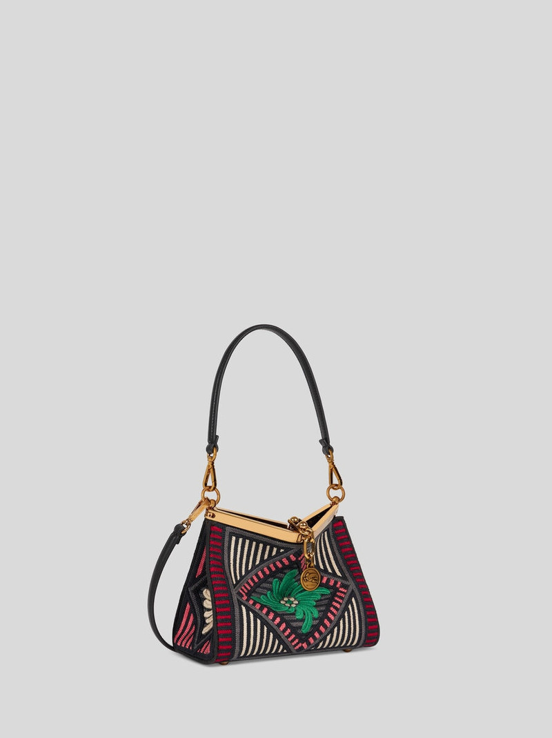 SMALL VELA BAG WITH FLORAL EMBROIDERY 5