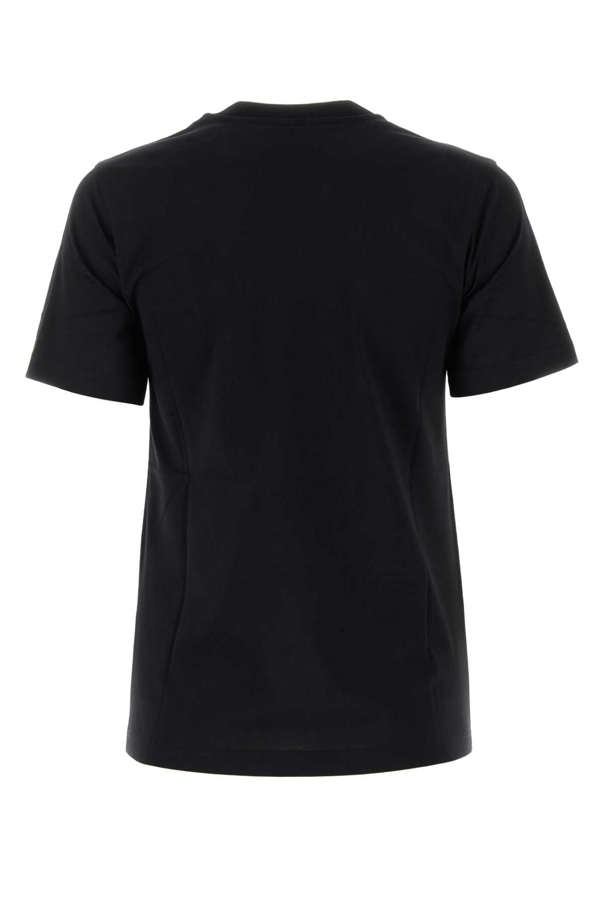 Burberry Women Black Cotton T-Shirt - 2