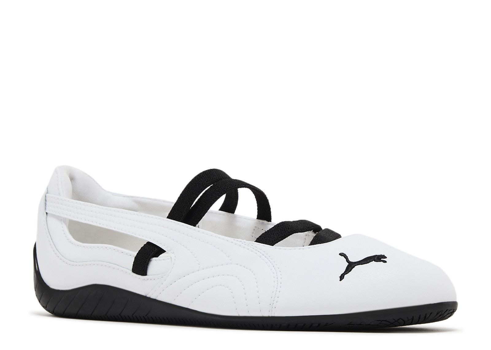 WMNS SPEEDCAT BALLET LEATHER 'WHITE BLACK' - 2