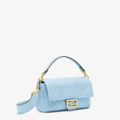 FENDI Light blue nappa leather bag outlook