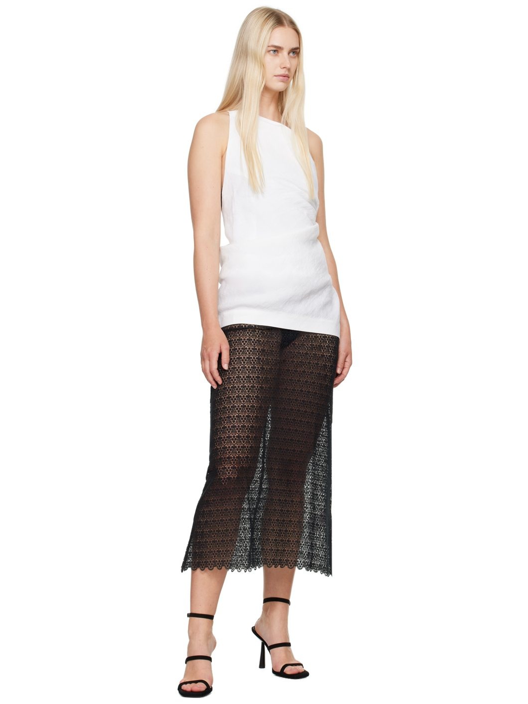 White Petra Tank Top - 4