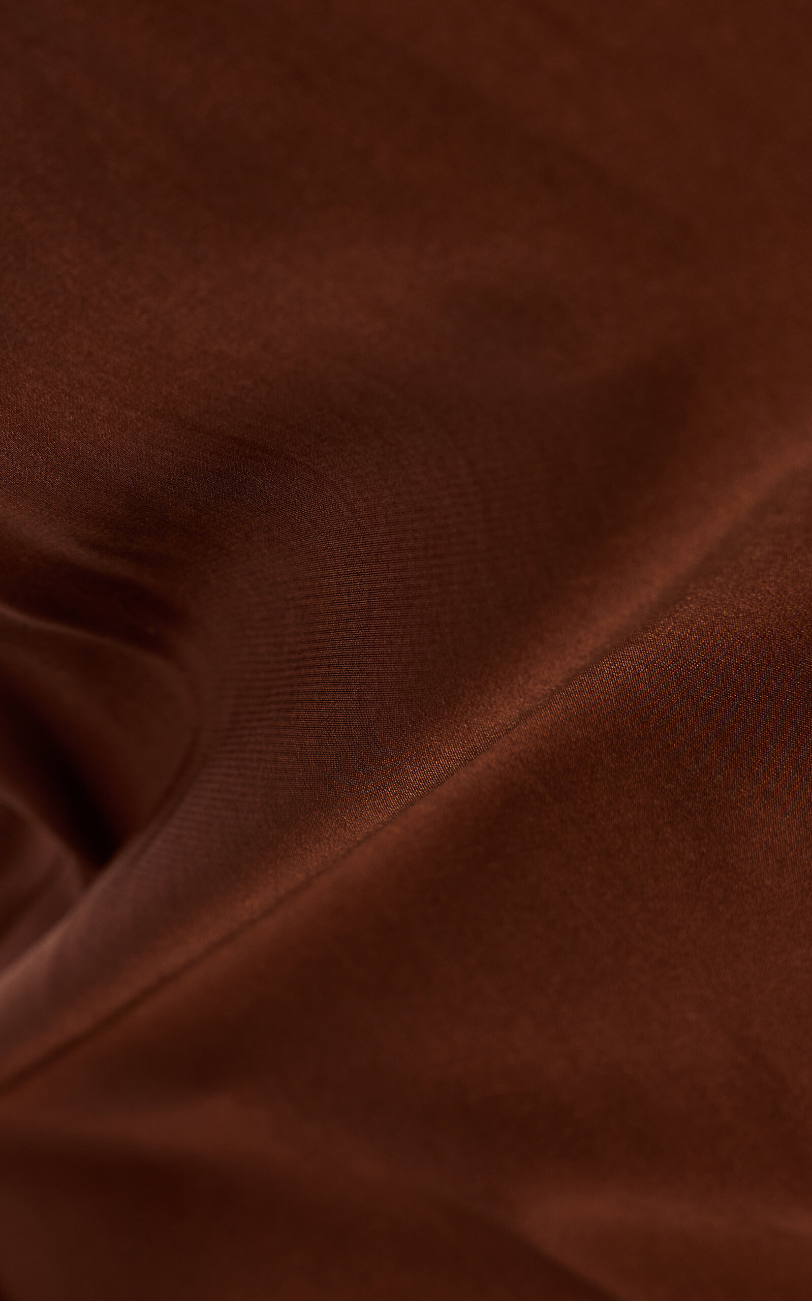 Tasa Draped Silk-Blend Midi Dress burgundy - 5