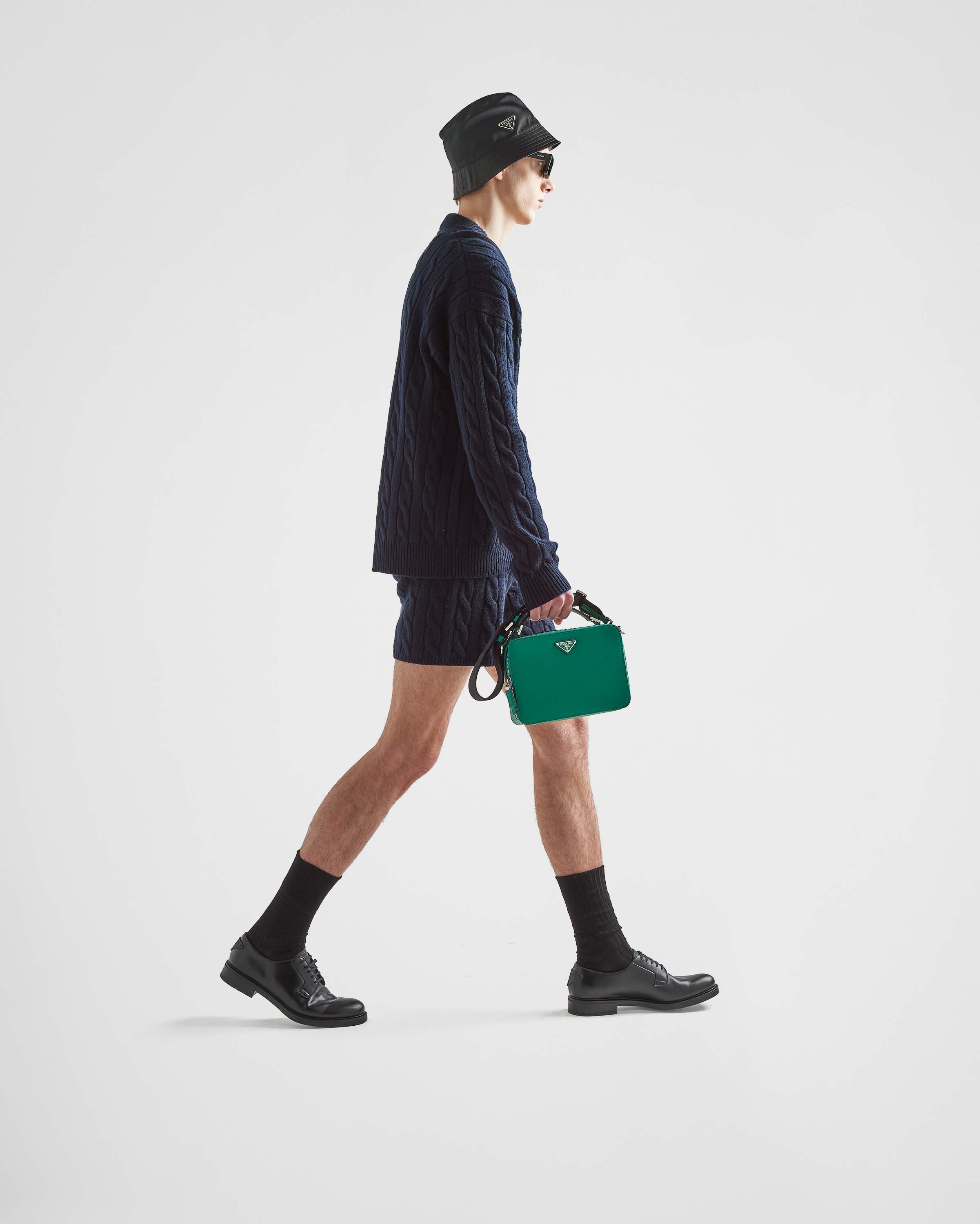 Medium Prada Brique Saffiano leather bag - 2