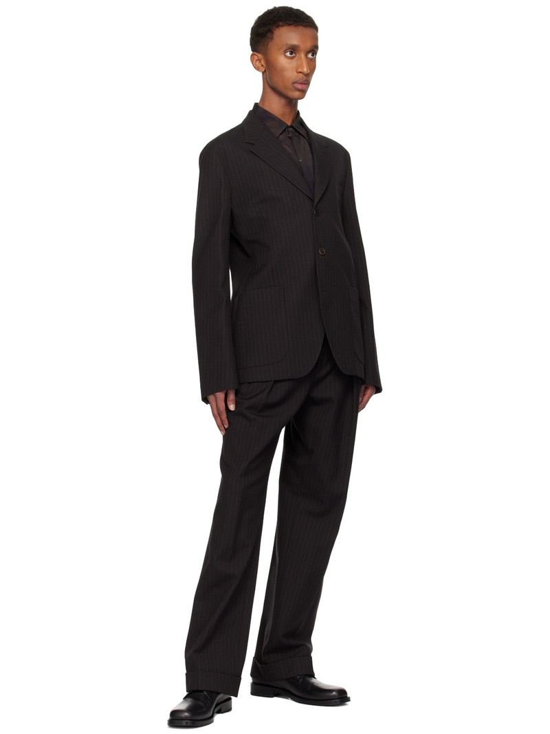 Paul Smith Black Wool Cotton Blend Blazer outlook