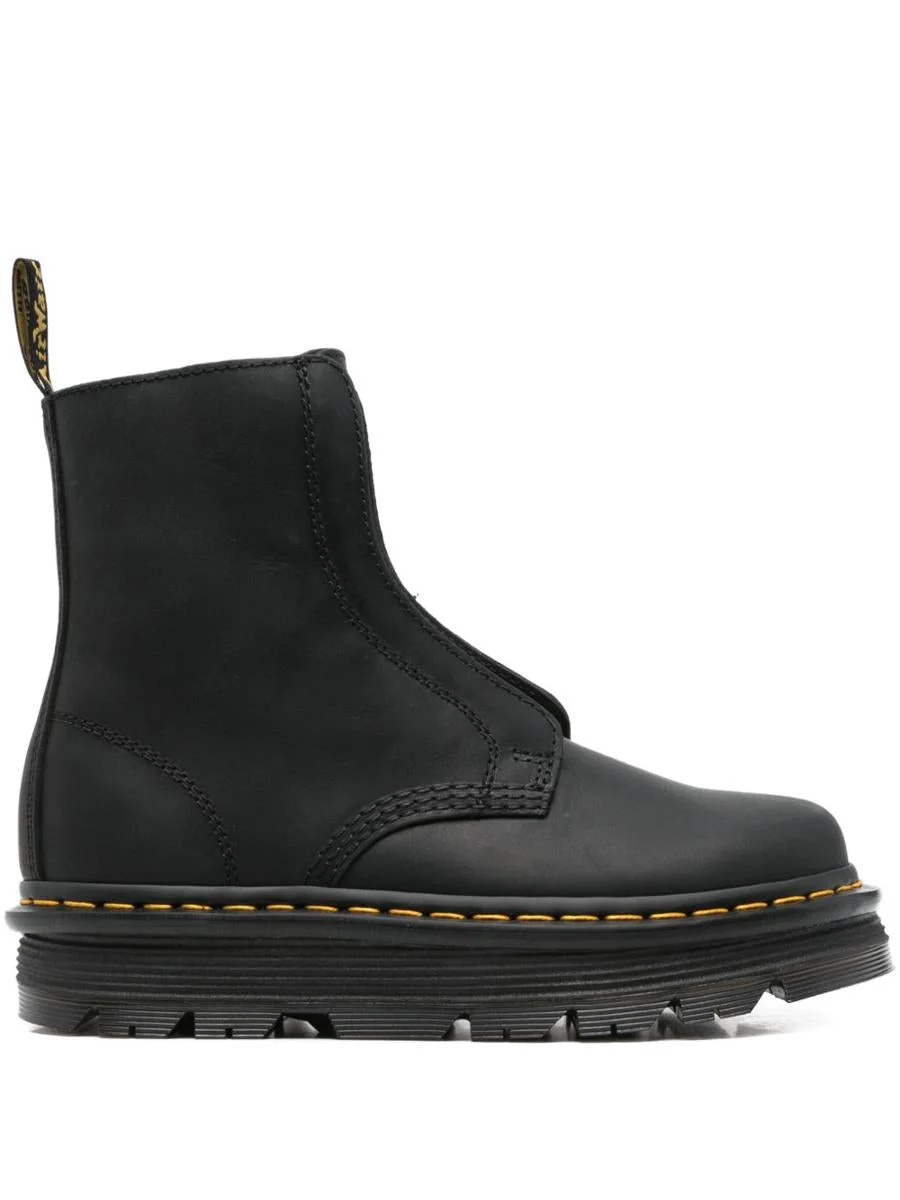 Dr. Martens Leather Ankle Boots - 1