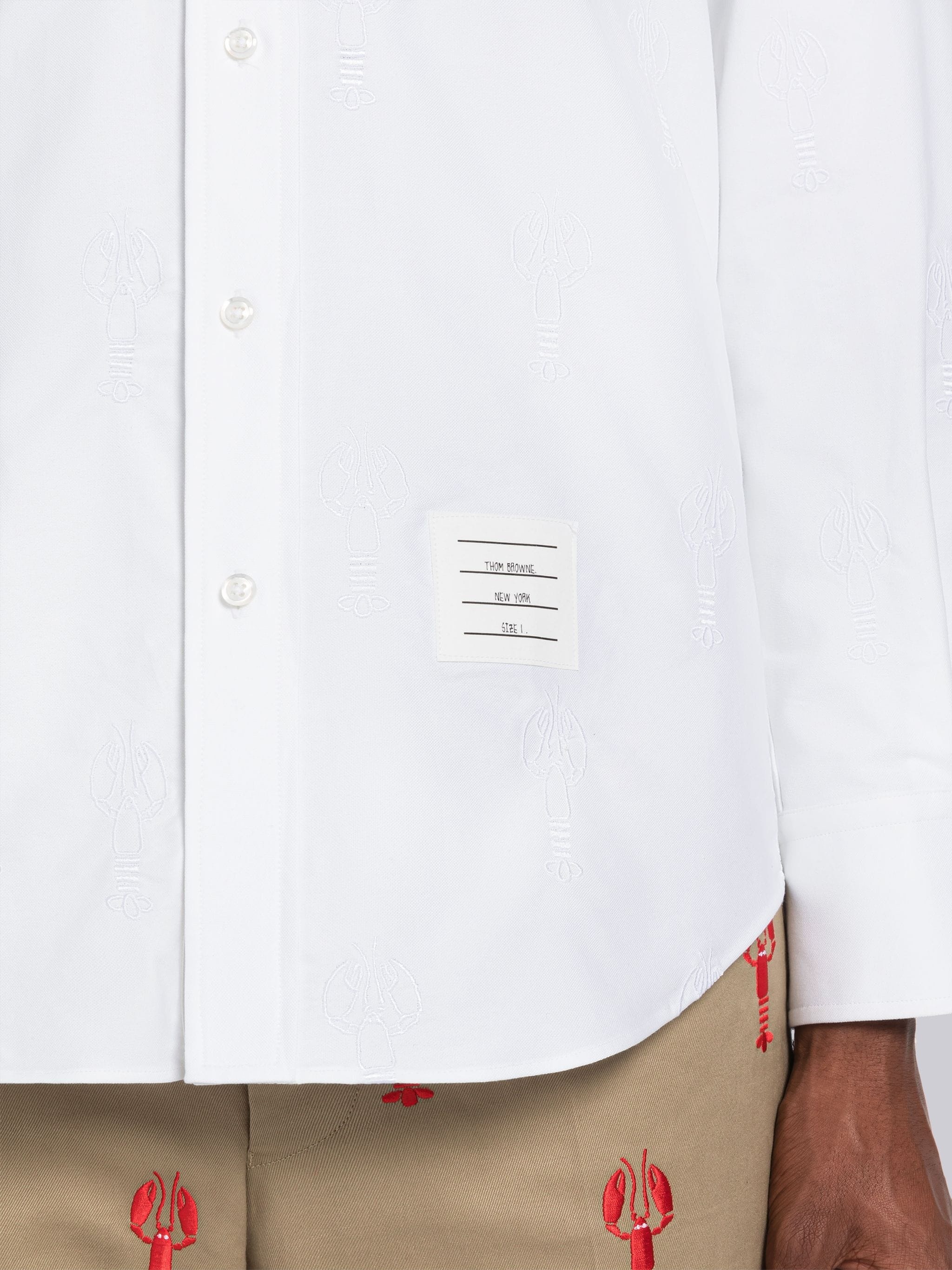 Lobster Half Drop Straight Fit Shirt - 6