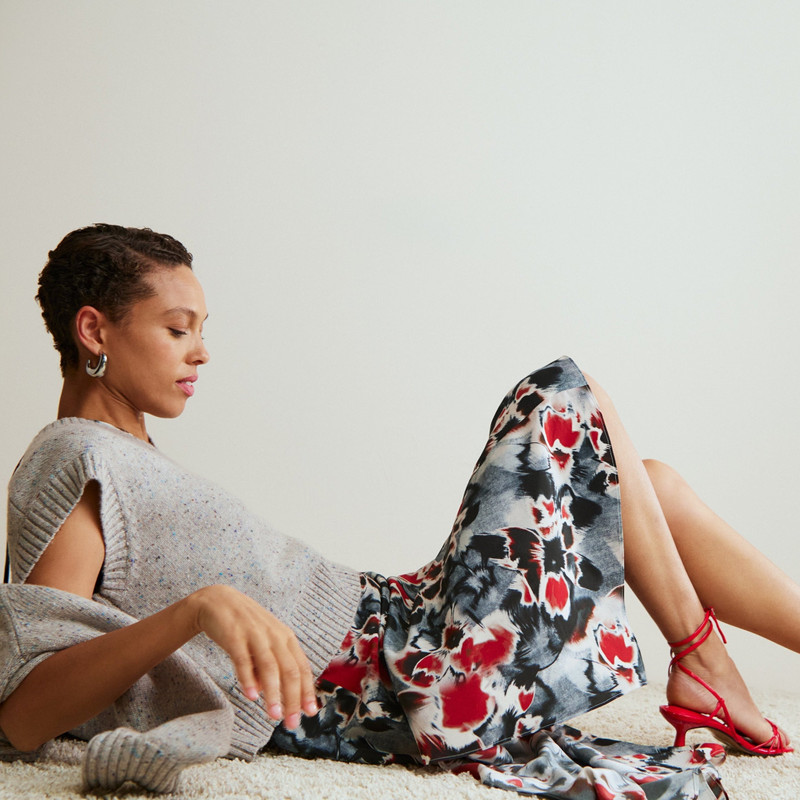 Sippy Day-to-Night Dress - Printed Washable Silk 6