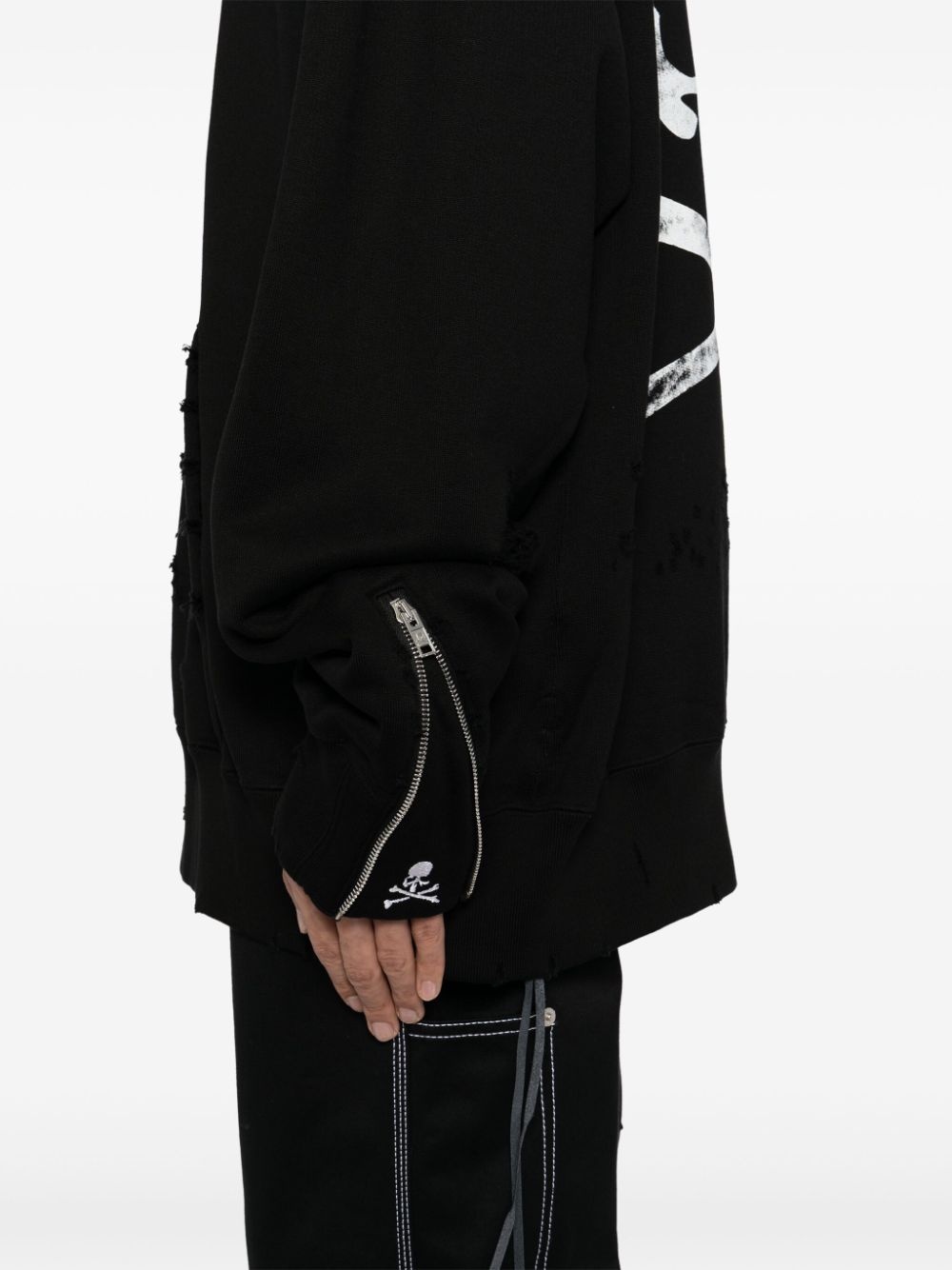 logo-print hoodie - 5