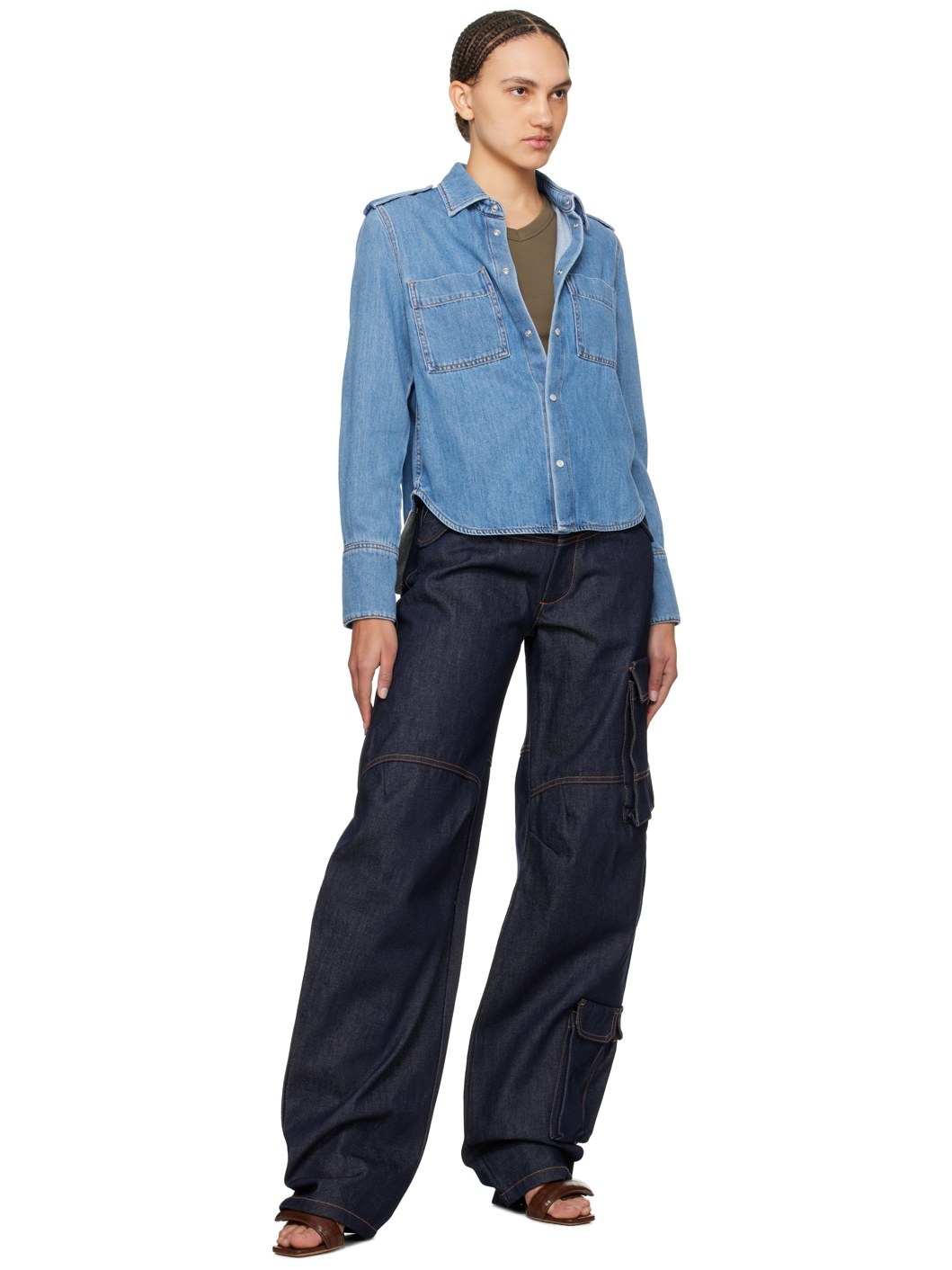 Blue Glenn Denim Shirt - 4