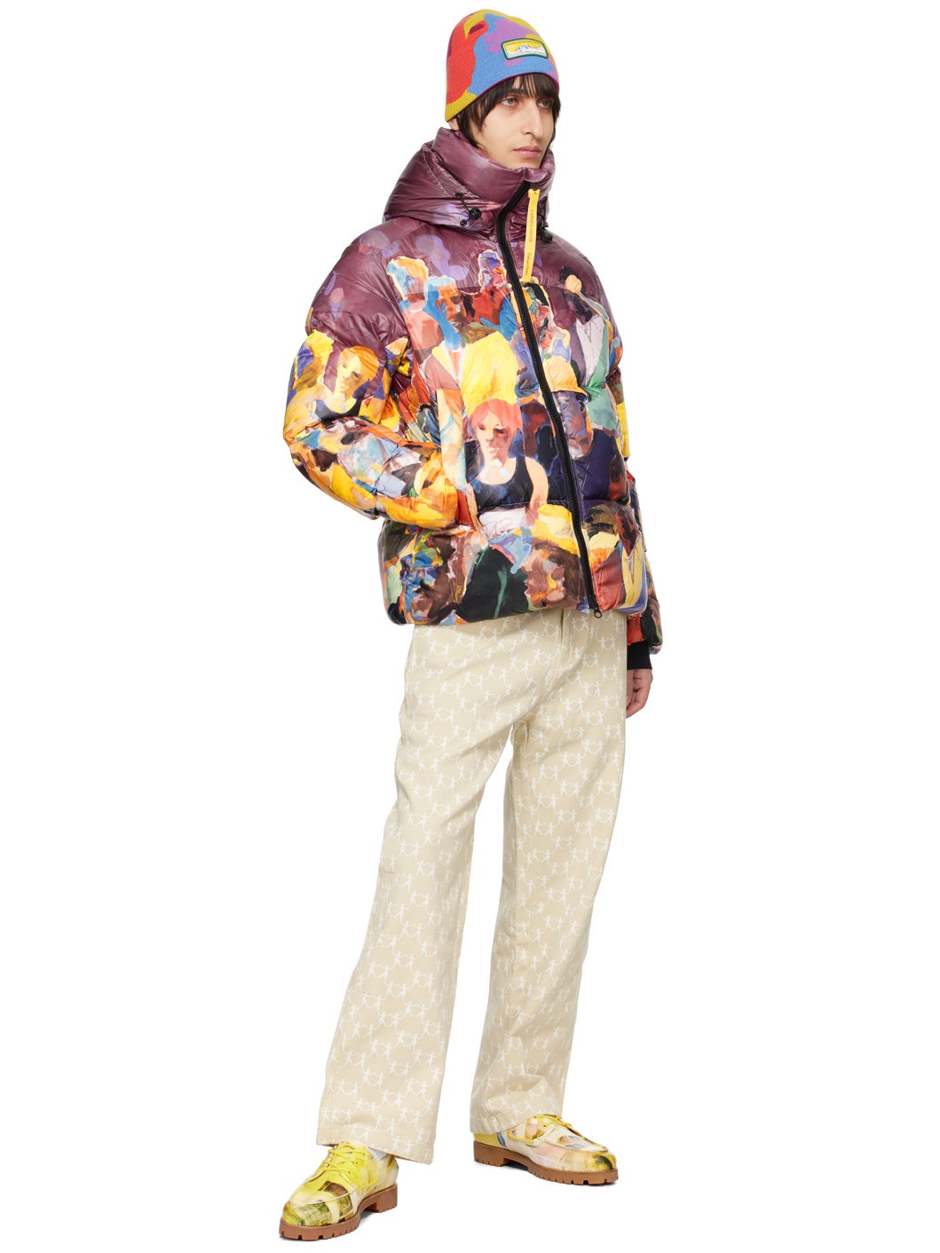 Purple Crofton Down Jacket - 5