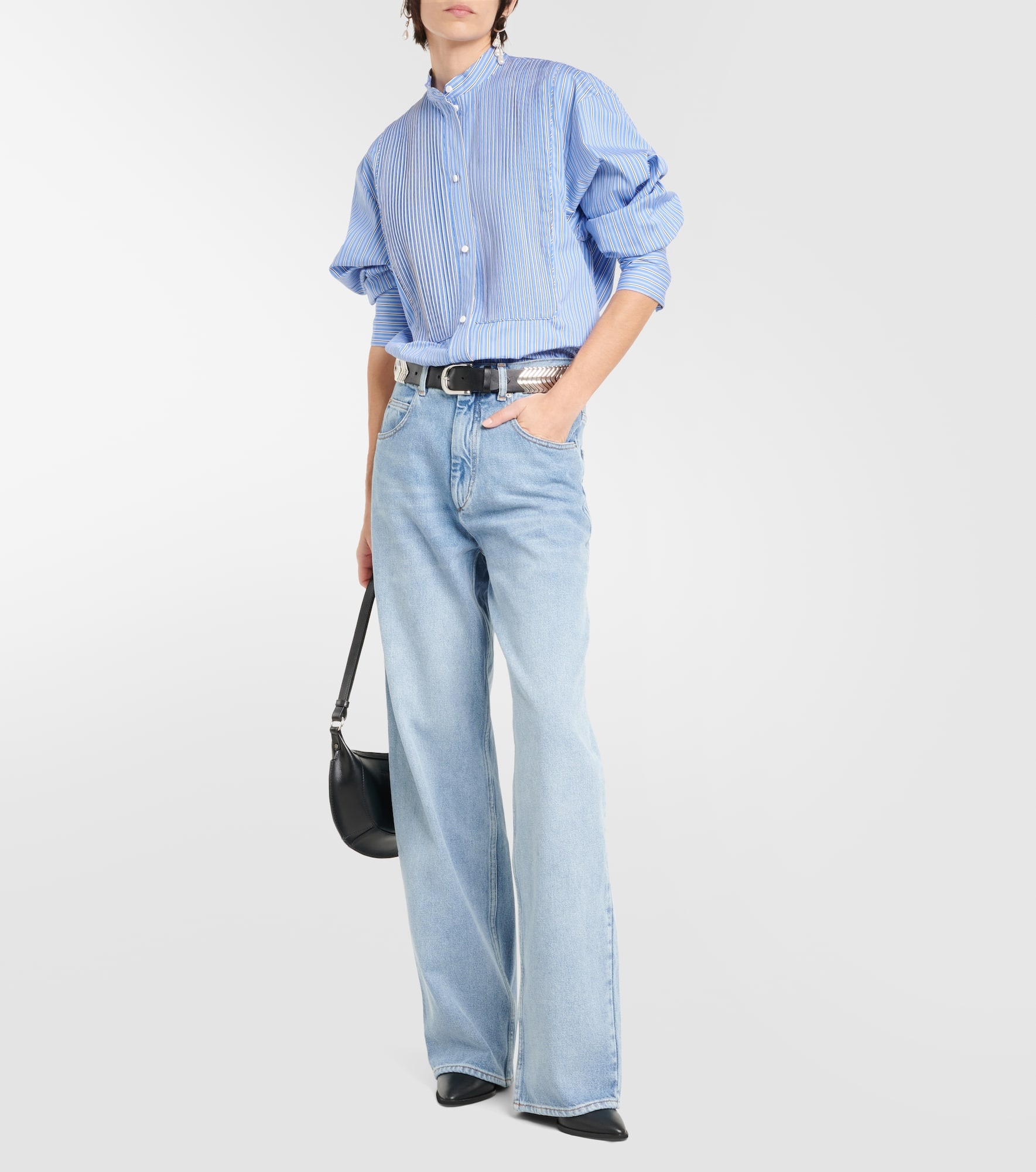 Ruffled cotton shirt - 2