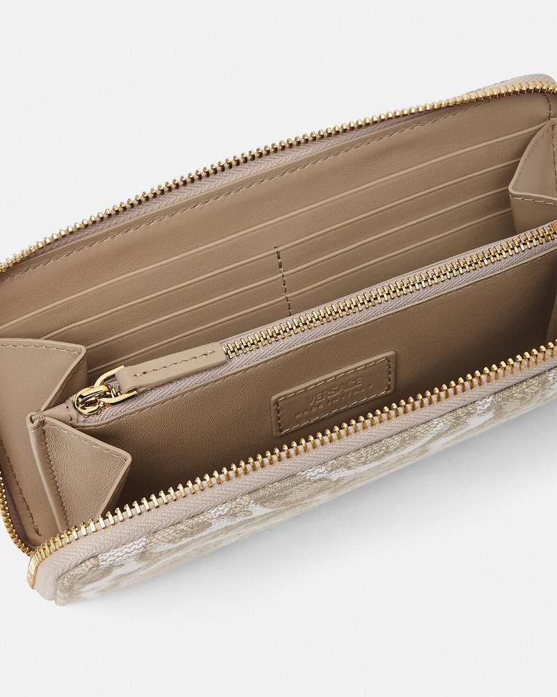 VERSACE Barocco Jacquard Long Wallet outlook