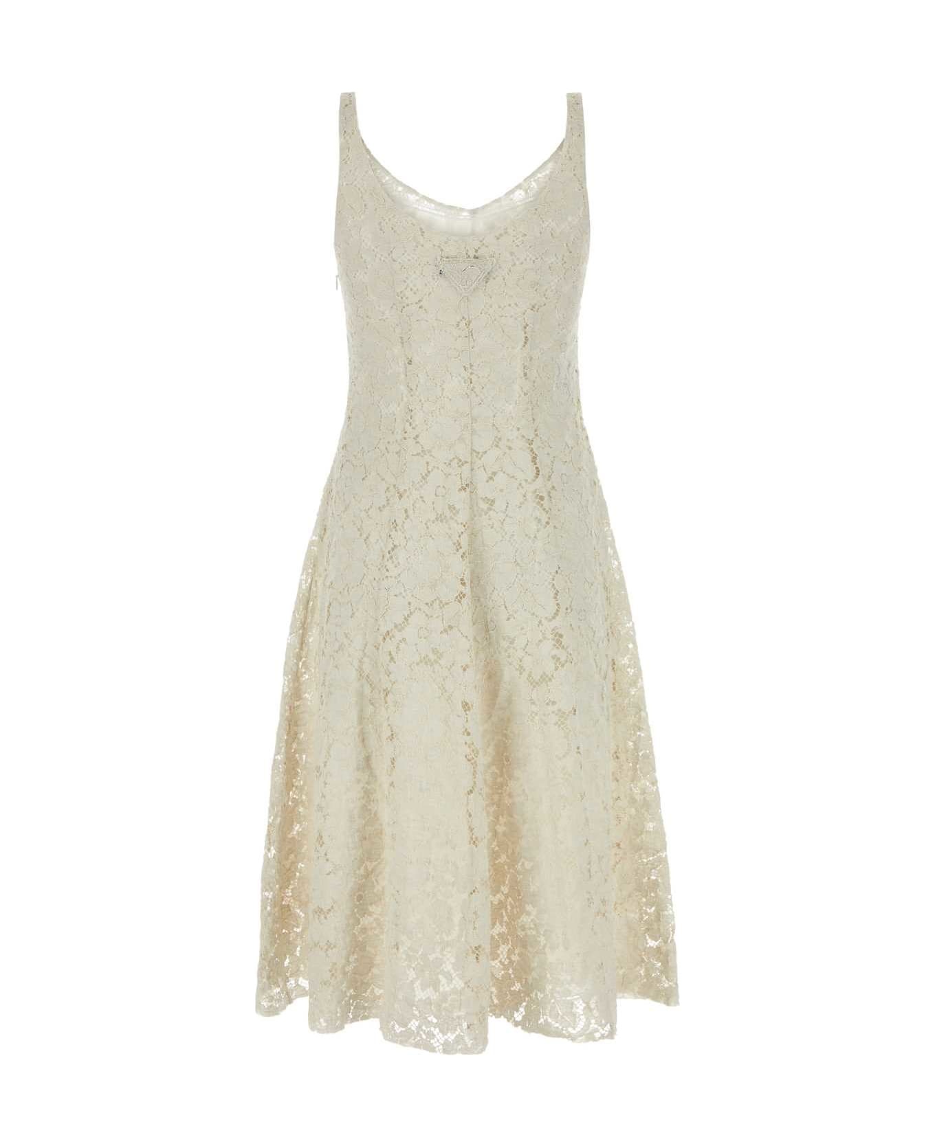 Ivory Lace Dress - 2