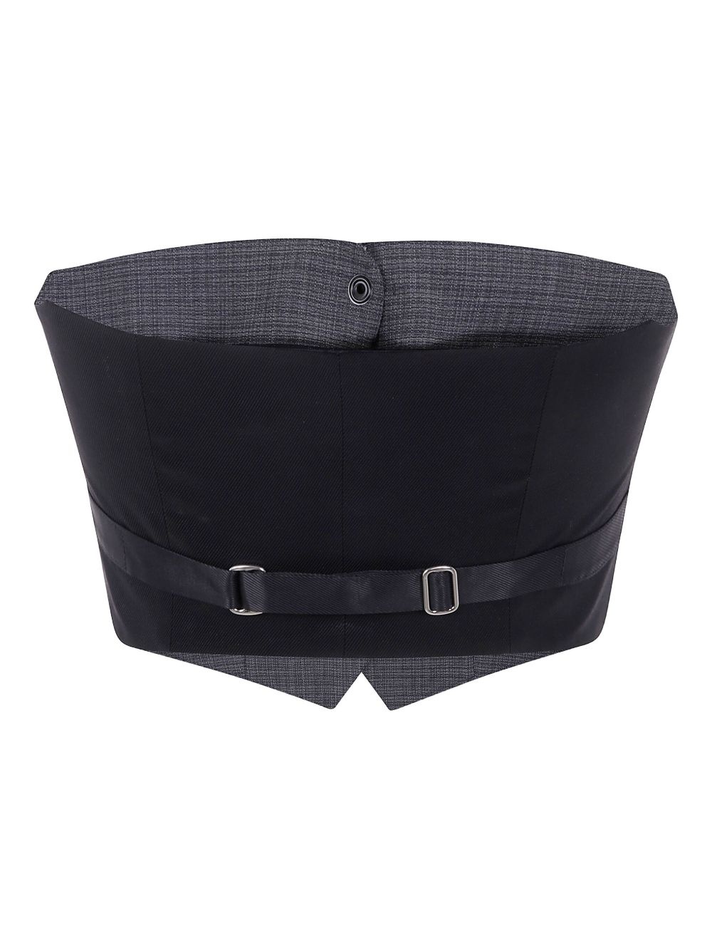 wool cropped top - 2