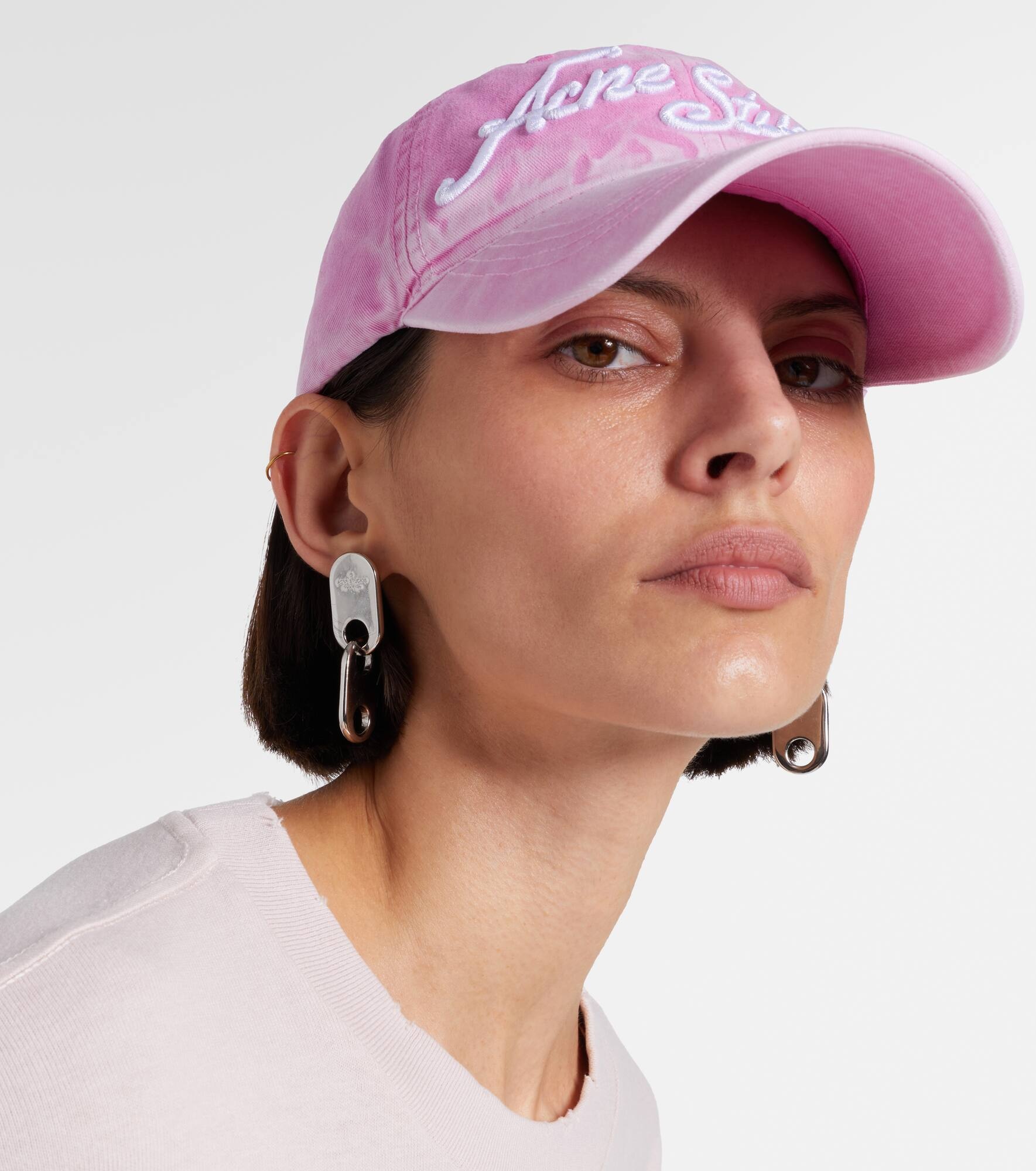Logo cotton twill baseball cap - 2