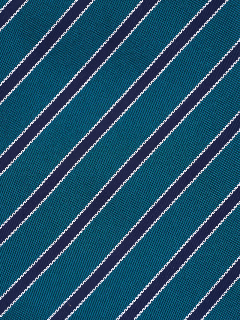 ZEGNA striped-pattern tie outlook