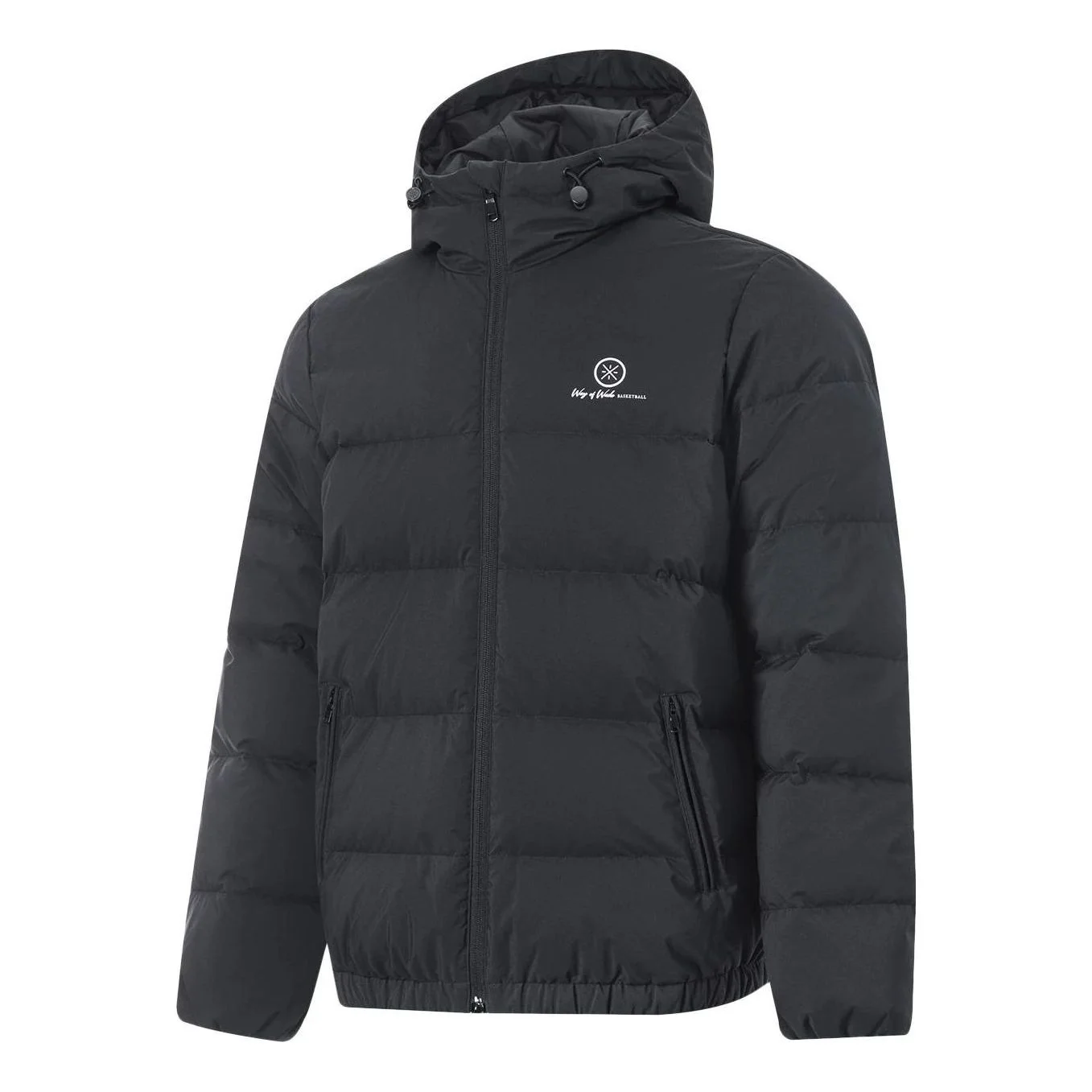 Li-Ning Way Of Wade Graphic Down Hooded Jacket 'Black' AYMT163-1 - 1