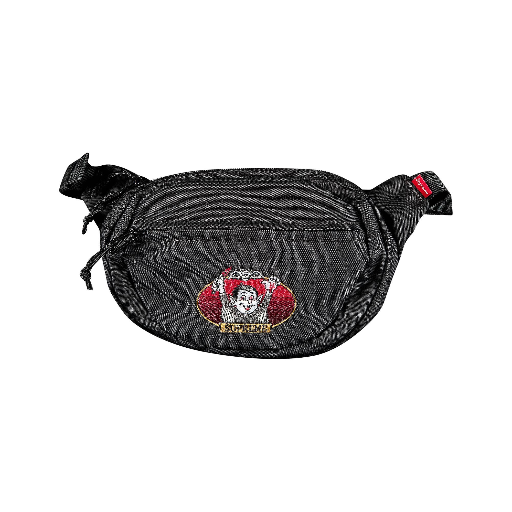 Supreme Supreme Vampire Boy Waist Bag 'Black' | REVERSIBLE