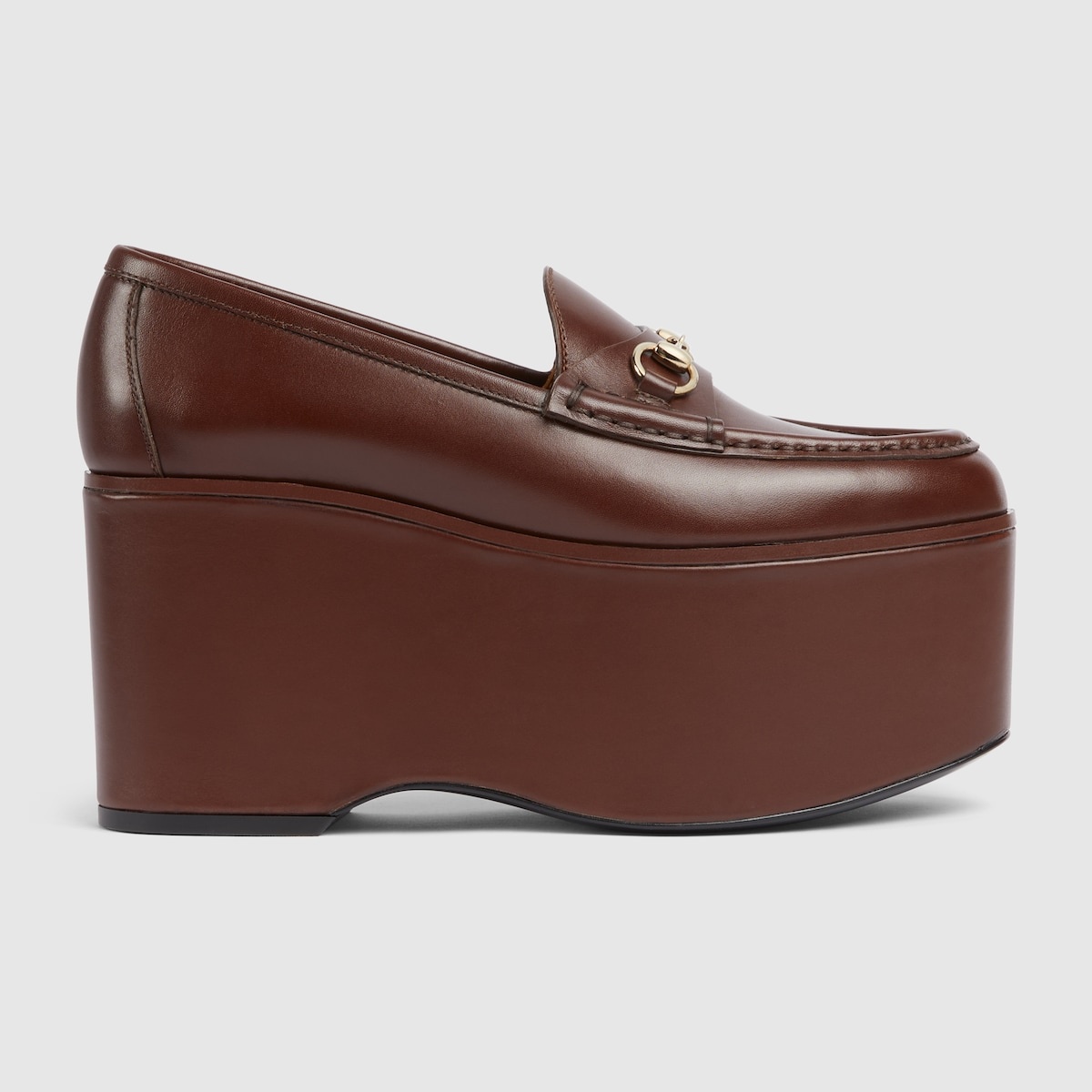 Women's Gucci Horsebit platform loafer - 1