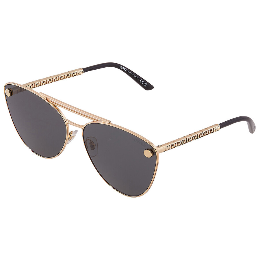 Versace Dark Grey Cat Eye Ladies Sunglasses VE2267 100287 64 - 4