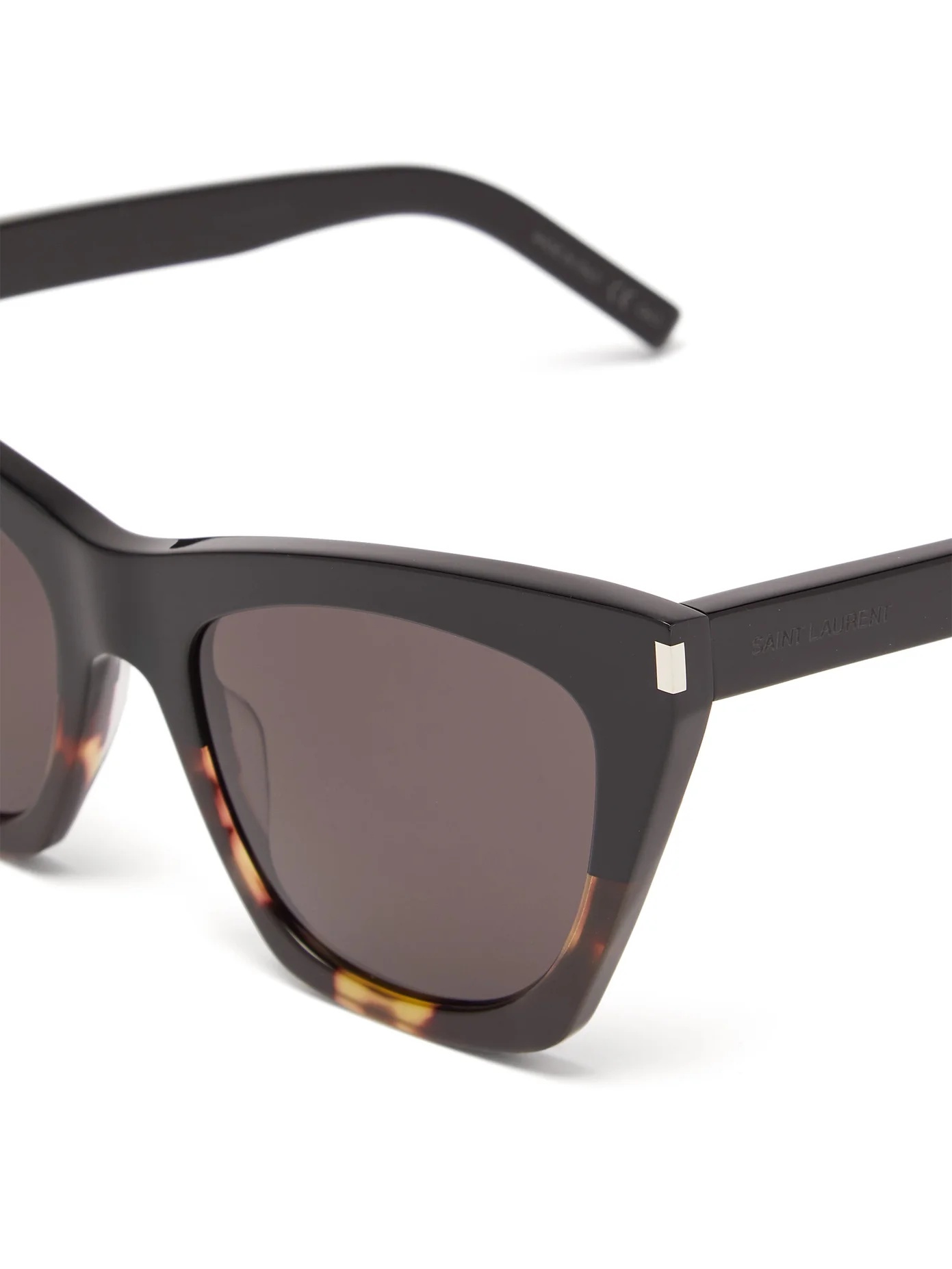 Cat-eye tortoiseshell-acetate sunglasses - 6