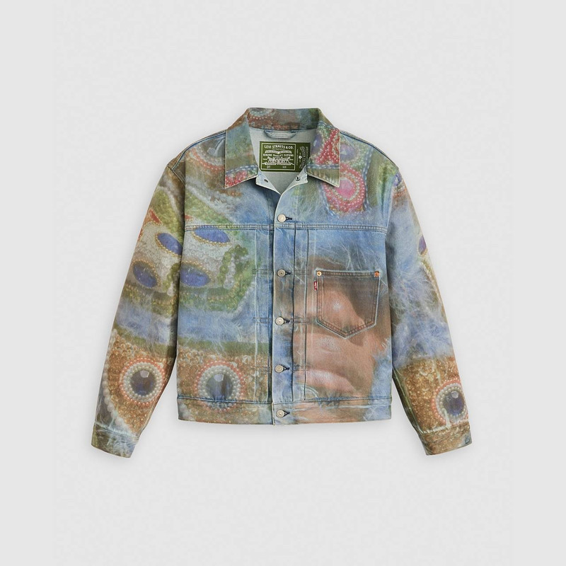 LEVI'S® X DENIM TEARS PHOTO TRUCKER JACKET 1