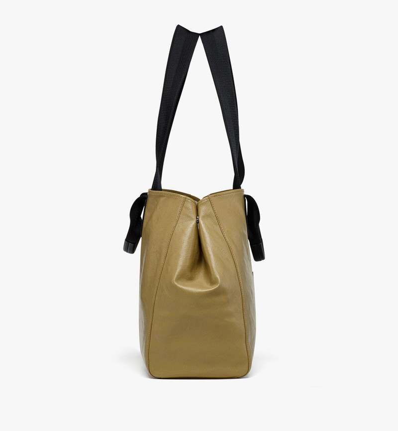 Reversible Diamond Tote in Canvas Leather Mix 3