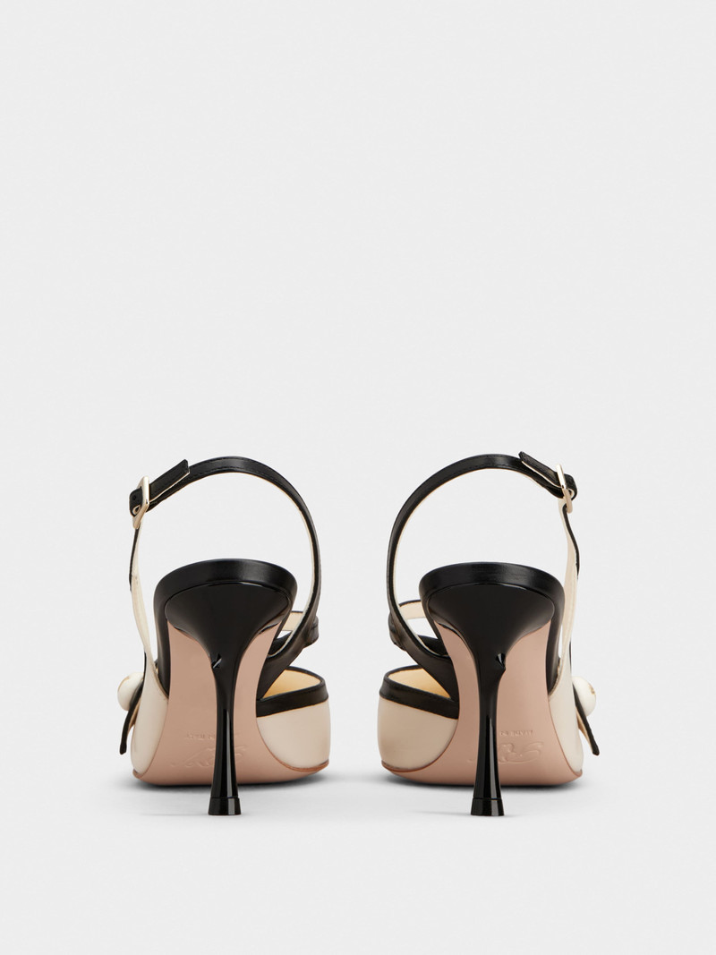 Rose Vivier Slingback Pumps in leather 5