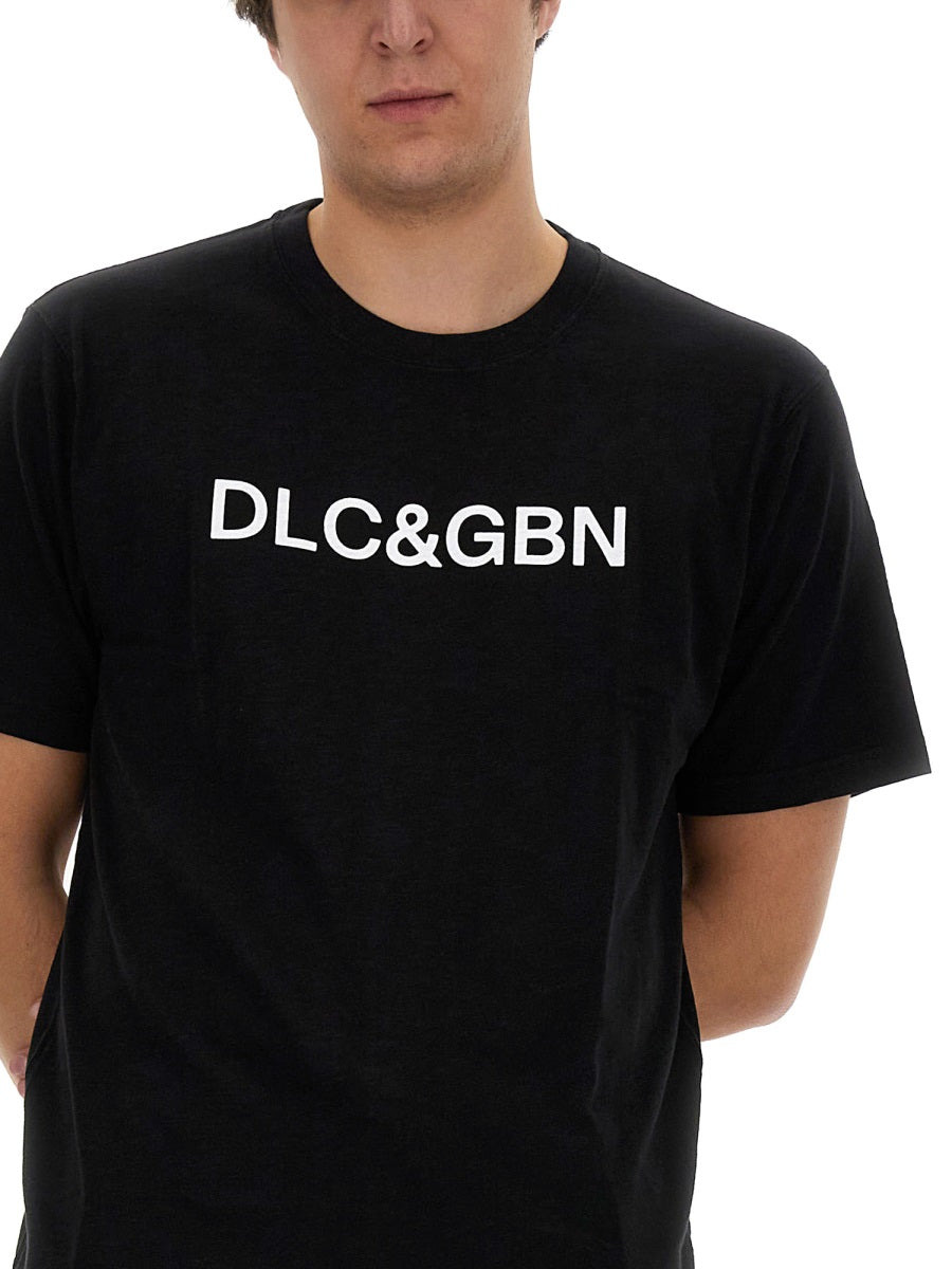 Dolce & Gabbana Men T-Shirt With Logo - 4