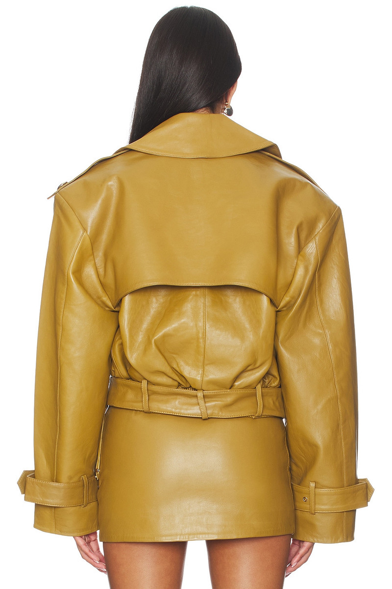 RETROFÊTE Malene Leather Jacket outlook