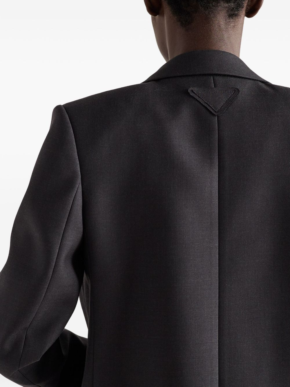 notched-lapel blazer - 4