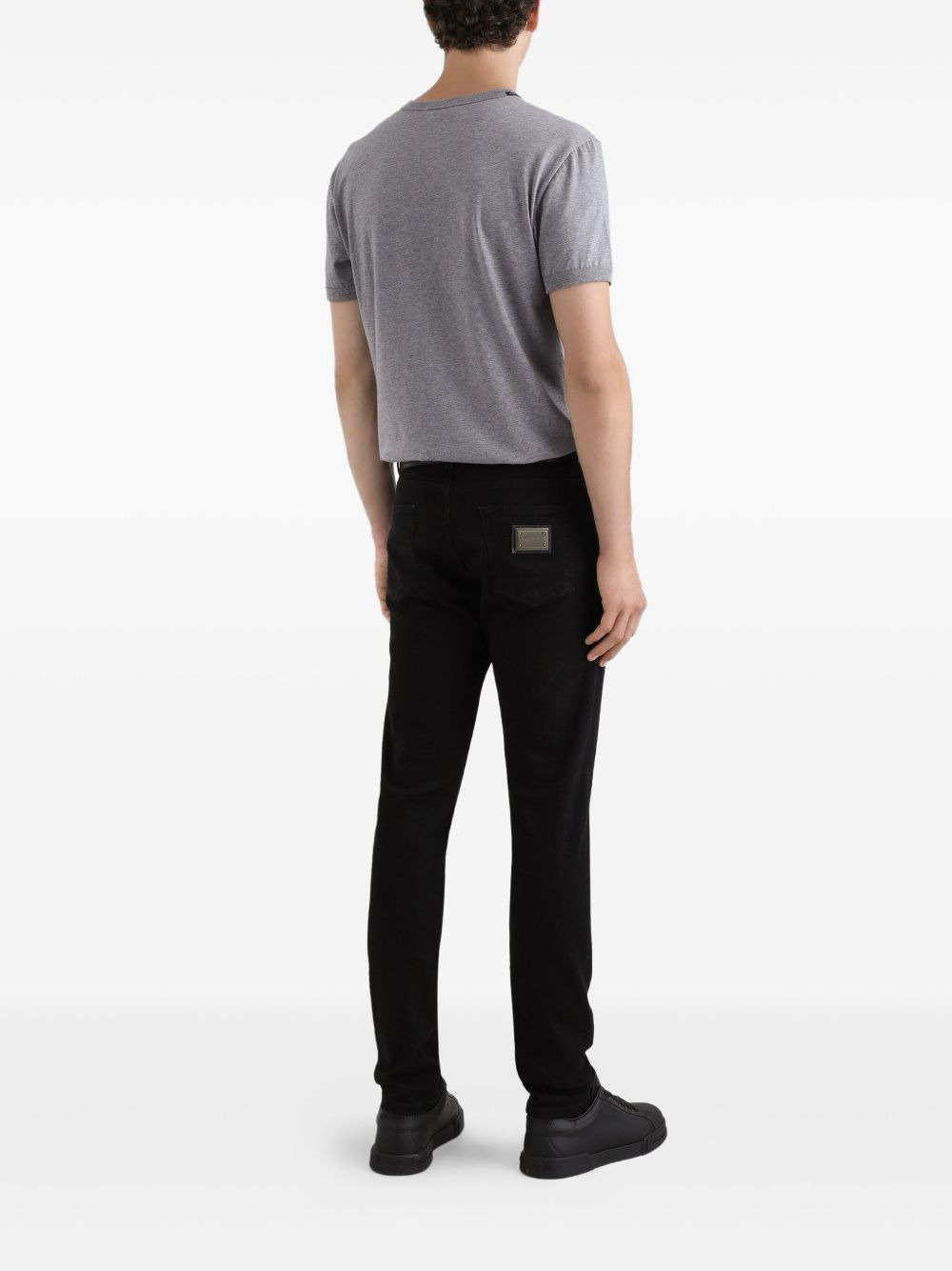 embellished crew-neck T-shirt - 3