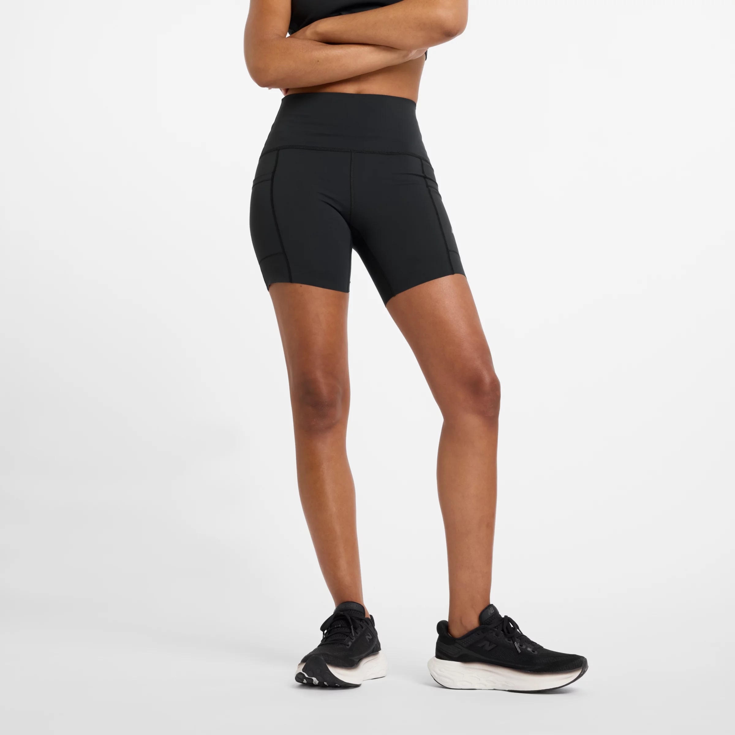 NYC Marathon NB Sleek High Rise Short 6" - 1
