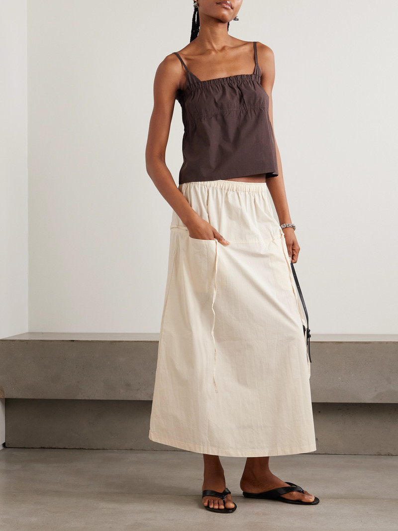 DEIJI STUDIOS Loop Organic Cotton Midi Skirt outlook