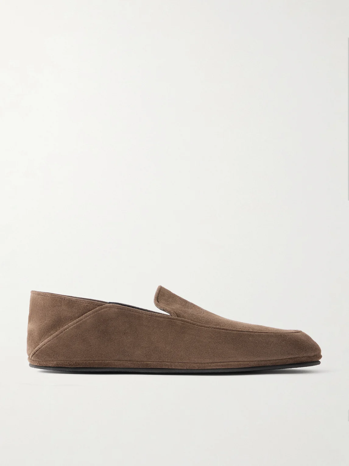 Kingston II Collapsible-Heel Suede Loafers - 1