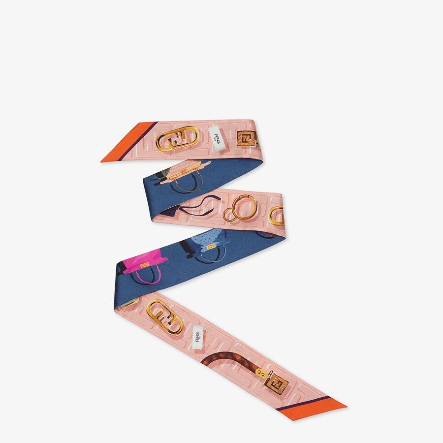 Multicolor silk wrappy - 1