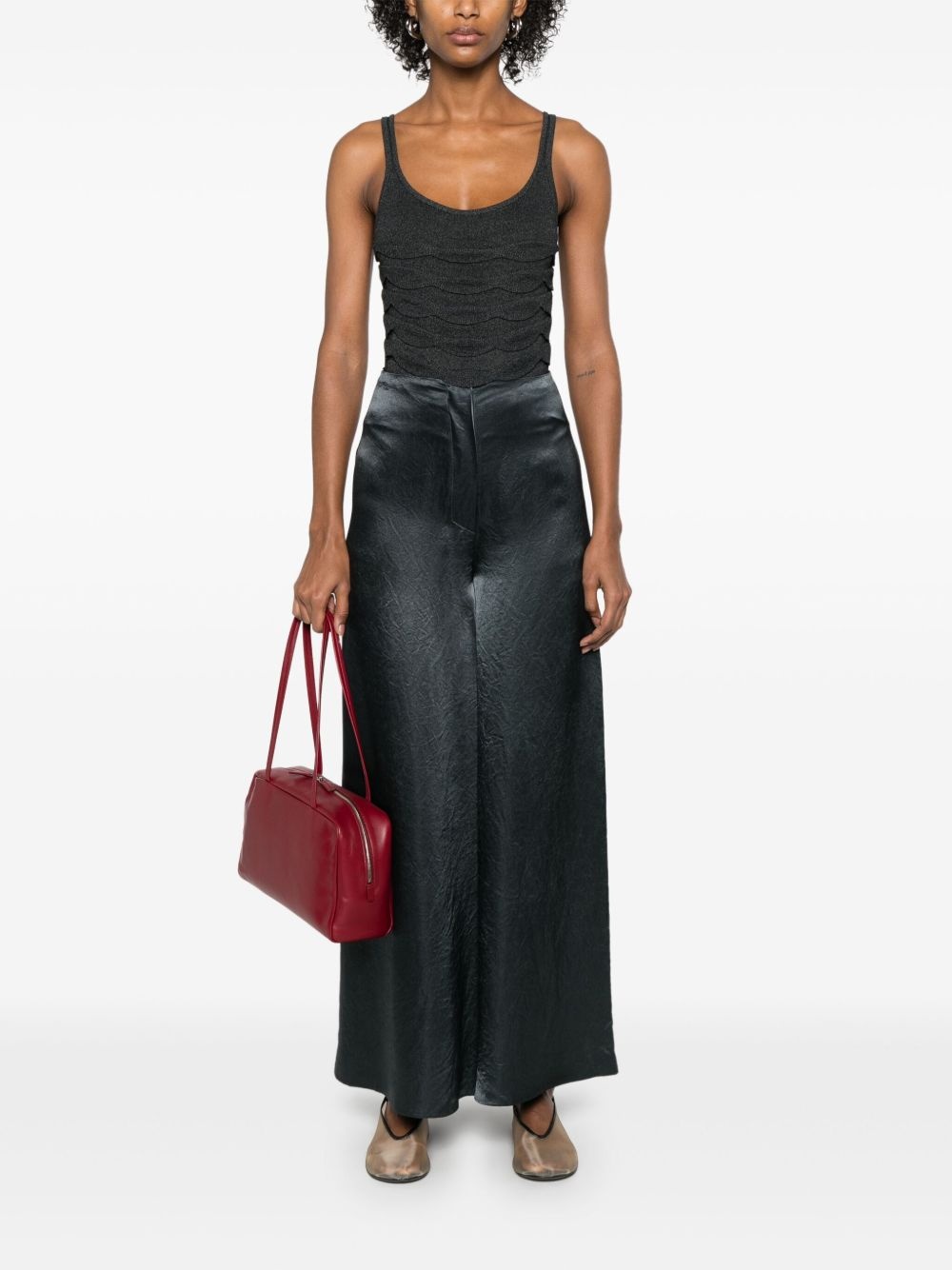 satined trousers - 2