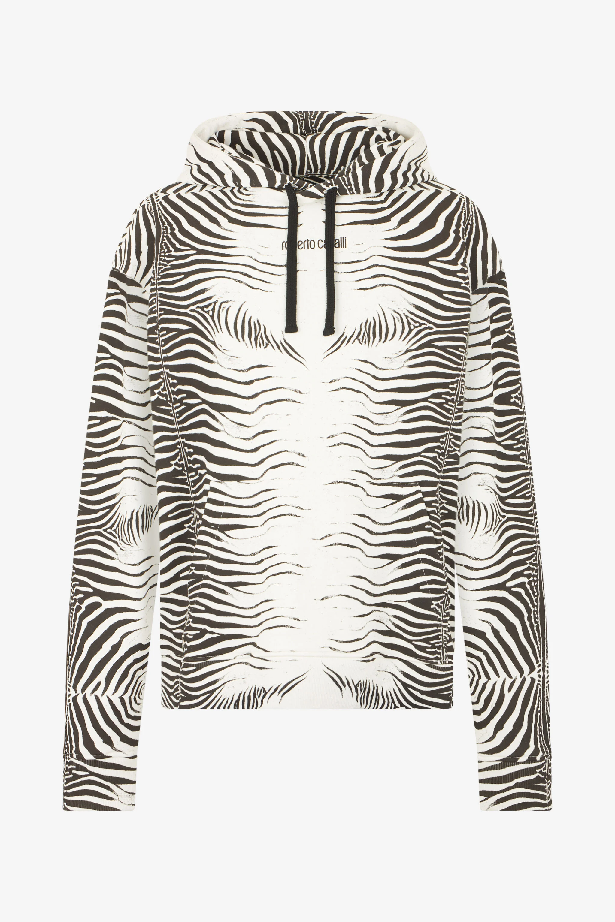 Zebra Print Sweatshirt - 1
