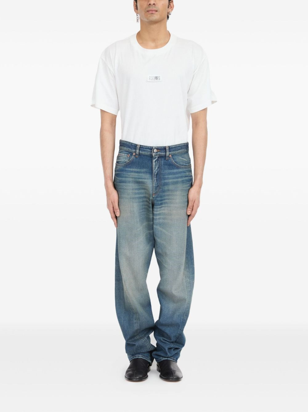 Denim cotton jeans - 7