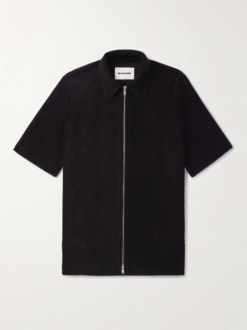 Cotton-Blend Corduroy Shirt 1