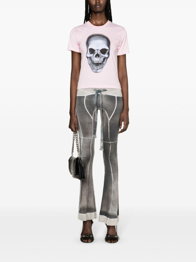 OTTOLINGER skull-print organic cotton T-shirt outlook