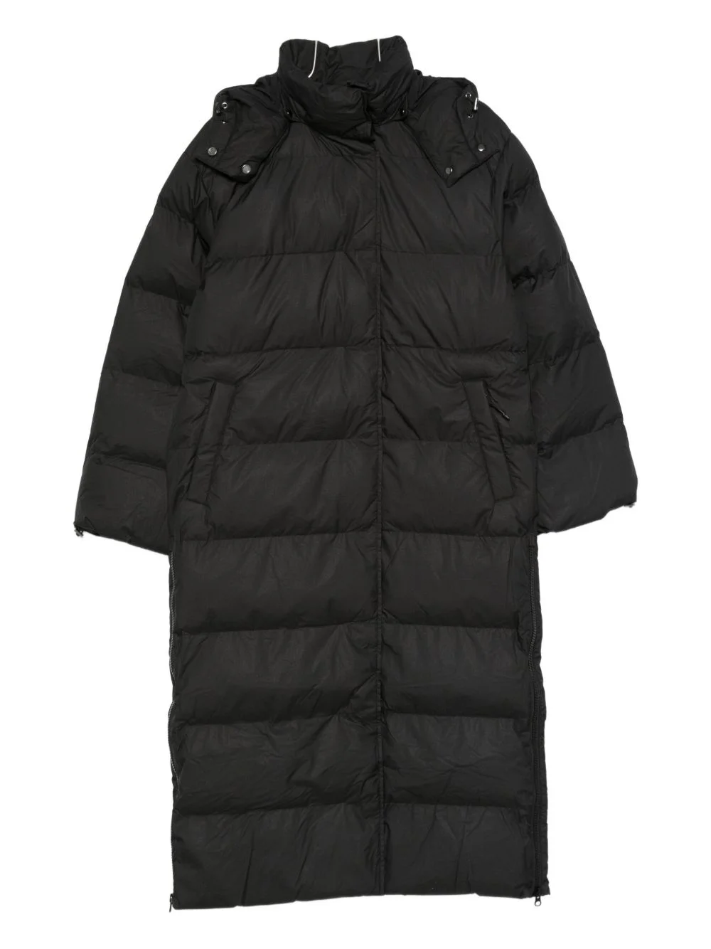padded parka coat - 1